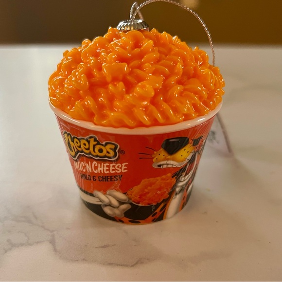 Cheetos Mac n Cheese Christmas Tree Ornament New With Tags NWT Chester Cheetah - Picture 3 of 3